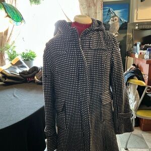 Rouge Helium Black and White Patterned Jacket